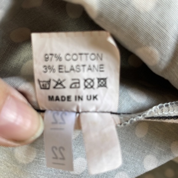 Lady Vintage Black Polkadot Pinkup Dress 20 - Picture 8 of 8